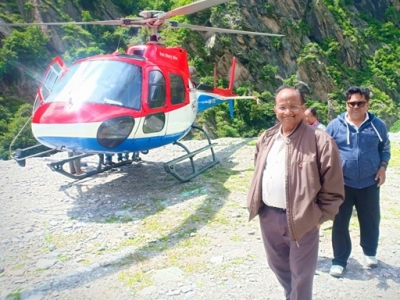 Kailash Yatra Helicopter via Kyirong