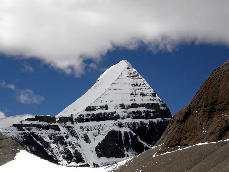 the eastern face of mount kailash